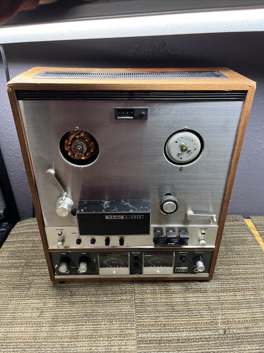 TEAC A-6010 AR-60 Reel To Reel Tape Player As Is Untested 52169 | eBay