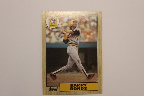 1987 Topps #320 Barry Bonds (RC) C682