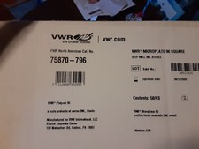 VWR 96-Well Deep Well Microplates 2mL 75870-796  (Case of 50)