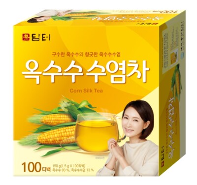 DAMTUH 100% Pure Korea Corn Silk Tea 100 Tea Bags