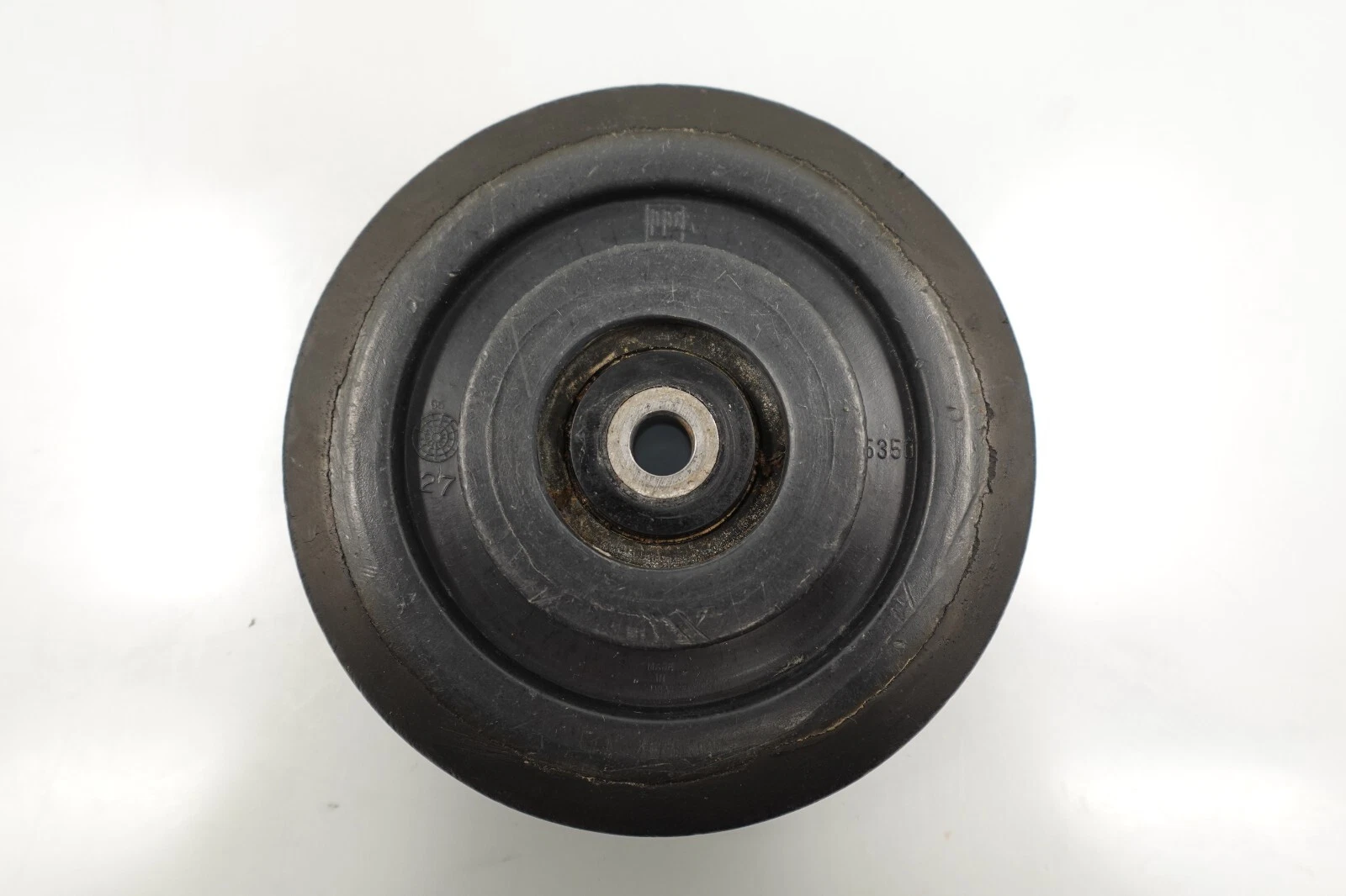 Ski-Doo OEM Idler Bogie Wheel 135mm OD, 11mm Bearing ID (Black)