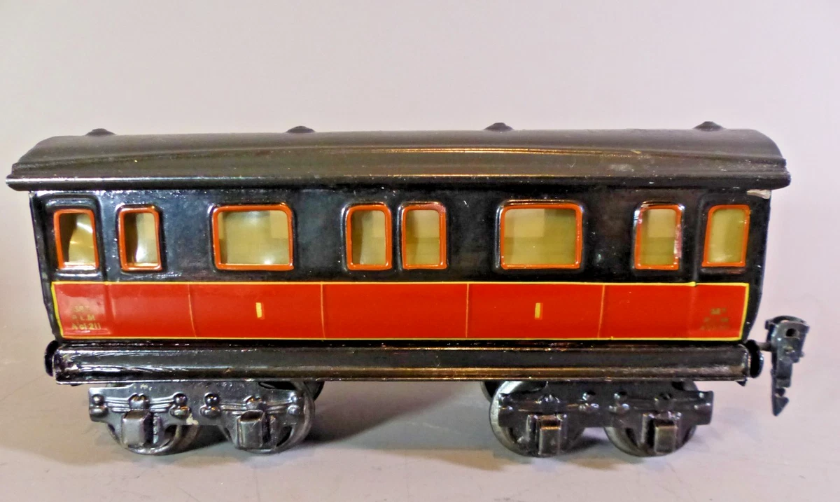 2 Wagons Voyageurs Bing GBN 3ème Classe - Echelle O - 1932 - Superbe état