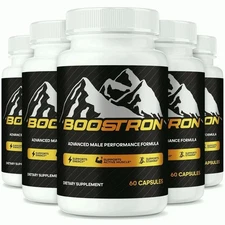(5 Pack) Boostron Pills for Men, Advanced Formula for Male Health Support 60 cap