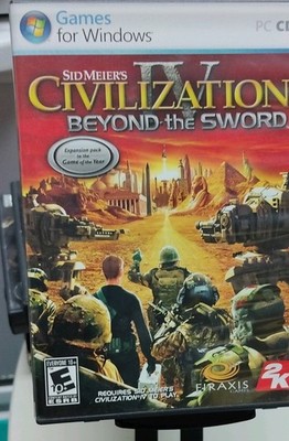 2K Games Sid Meier's Civilization IV Beyond the Sword PC Expansion Manual Strat 
