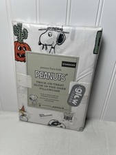 Pottery Barn Kids Peanuts Trick Or Treat Glow In The Dark Pillowcase