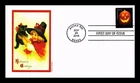 US COVER HALLOWEEN JACK O LANTERNS FIRST DAY ISSUE PANDA CACHET
