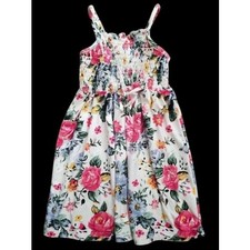 KISS Smocked Floral Print Sundress Girls Size 4-5