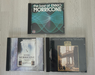 3x Ennio Morricone - u.a. Once Upon A Time In America | 3 CDs | Zustand sehr gut