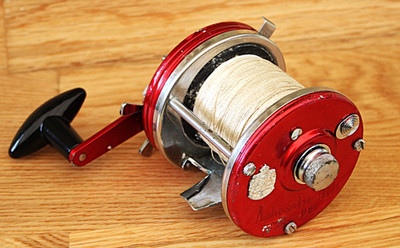 ABU AWEDEN AMBASSADEUR 9000 AUTOMATIC 2 SPEED Vintage Angelrolle V/F (AB-137)