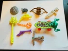 Vintage Teenage Mutant Ninja Turtles (TMNT) Accessories Lot