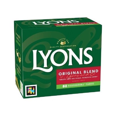 Original Blend Lyons Tea 80 Teabags