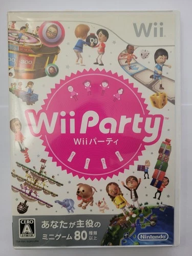 Wii Party (Nintendo Wii) Japanese Import - Complete and Tested