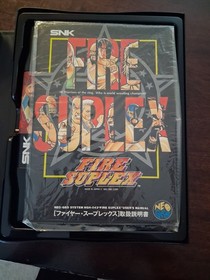 Fire Suplex neo geo, comes with case,cartridge and manual athentic