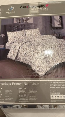 Luxus Weiß Biesen Bettbezug King Size Bettwäsche Bettbezug mit Reißverschluss 