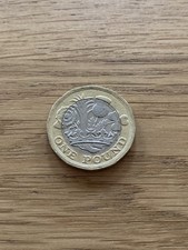 2016 £1 One Pound Coin Nations of the Crown, Circulated Collectable Condition