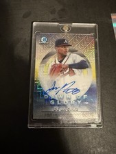 Topps 2020 Bowman Chrome Dawn of Glory Autograph Jasseel De La Cruz