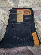NWT Levi  s 311 Shaping Skinny Jeans Womens Sz 31 30 Blue Mid Rise Stretch Denim