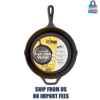 Lodge 10.25 '' Seasoned Cast Iron Skillet