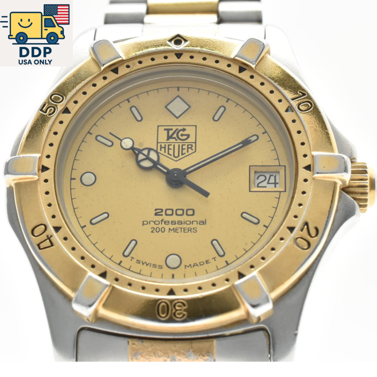 TAG Heuer 2000 Gold Men's Watch - 964.013 for sale online | eBay