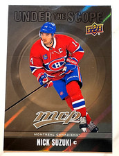 Nick Suzuki #US-6 2024-25 Upper Deck MVP Under the Scope Montreal Canadiens