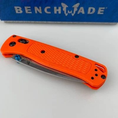 Benchmade Bugout 535 CPM-S30V Orange Grivory Handle Folding Knife