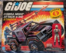 Hasbro GI Joe Retro Cobra Night Attack 4-WD Stinger O-Ring 3.75  Pulse Exclusive