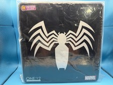 NEW Mezco ONE 12 Marvel Spider-Man PX Exclusive Black Suit Symbiote