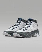 Jordan 9 Retro Flint Grey French Blue 2026 Men's Size 13 HV4794-100 On Hand New