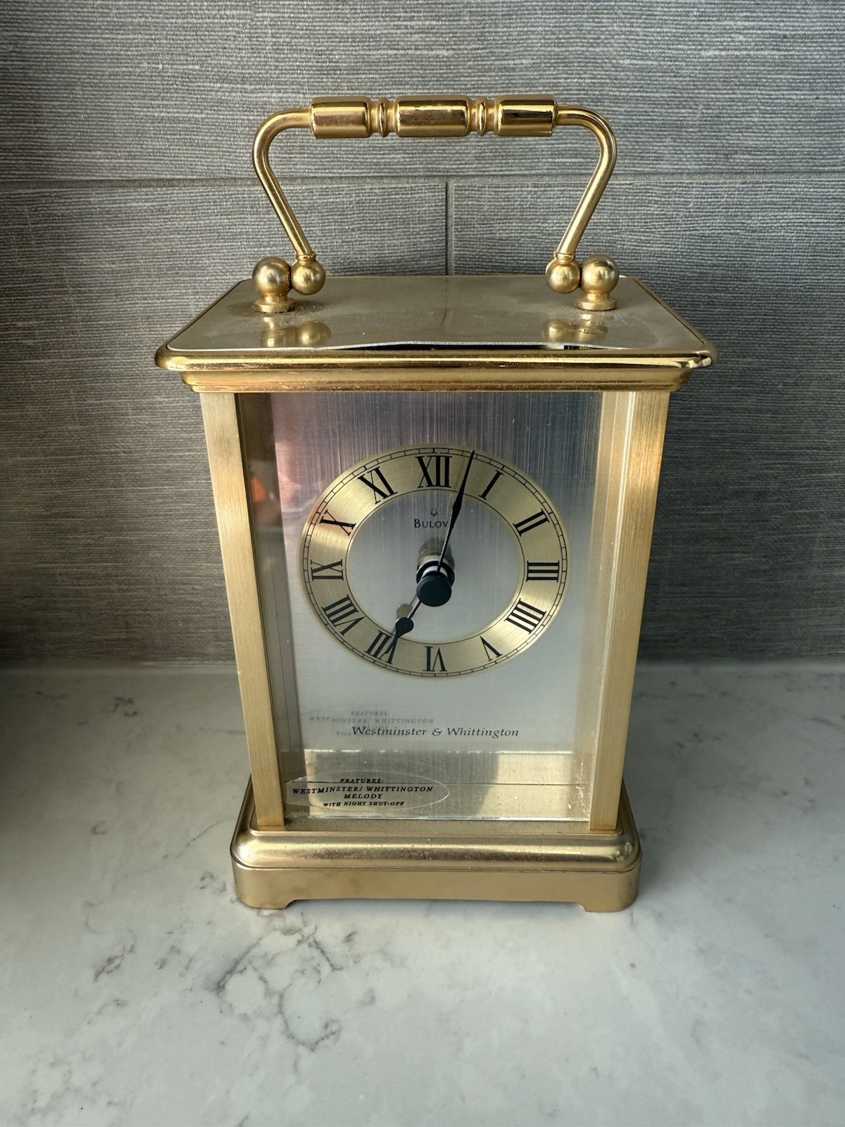 Bulova Westminster & Whittington Melody Clock