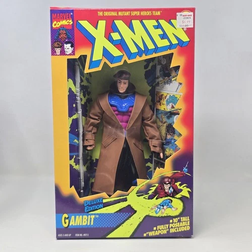 Vintage Marvel Comics 1994 Toybiz X-Men Gambit Deluxe Edition 10 New Sealed