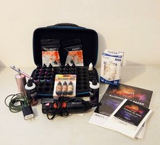 Tim Holtz Ranger Alcohol Ink Starter Kit with Jacquard Brass, Revlon Hair Dryer