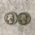 1937 S &D  Washington Silver Quarter Lot 2 Uncertified