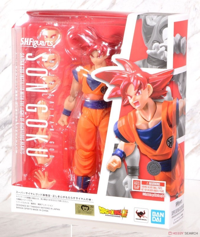 Bandai S.H.Figuarts Super Son Goku -The Saiyan God of