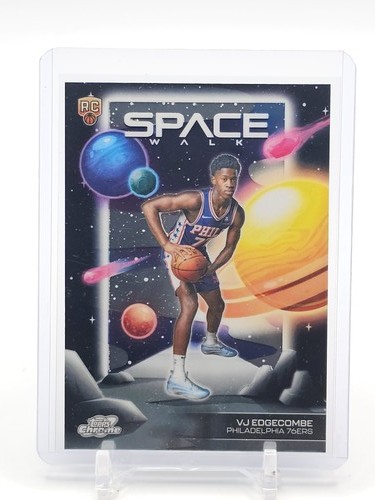 VJ EDGECOMBE 2025-26 TOPPS CHROME COSMIC SPACE WALK ROOKIE #SW-14 76ERS Q3464