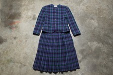 Vintage Made in USA Pendleton Woolen Mills 100 Wool Blazer and Skirt Set 10 / 8