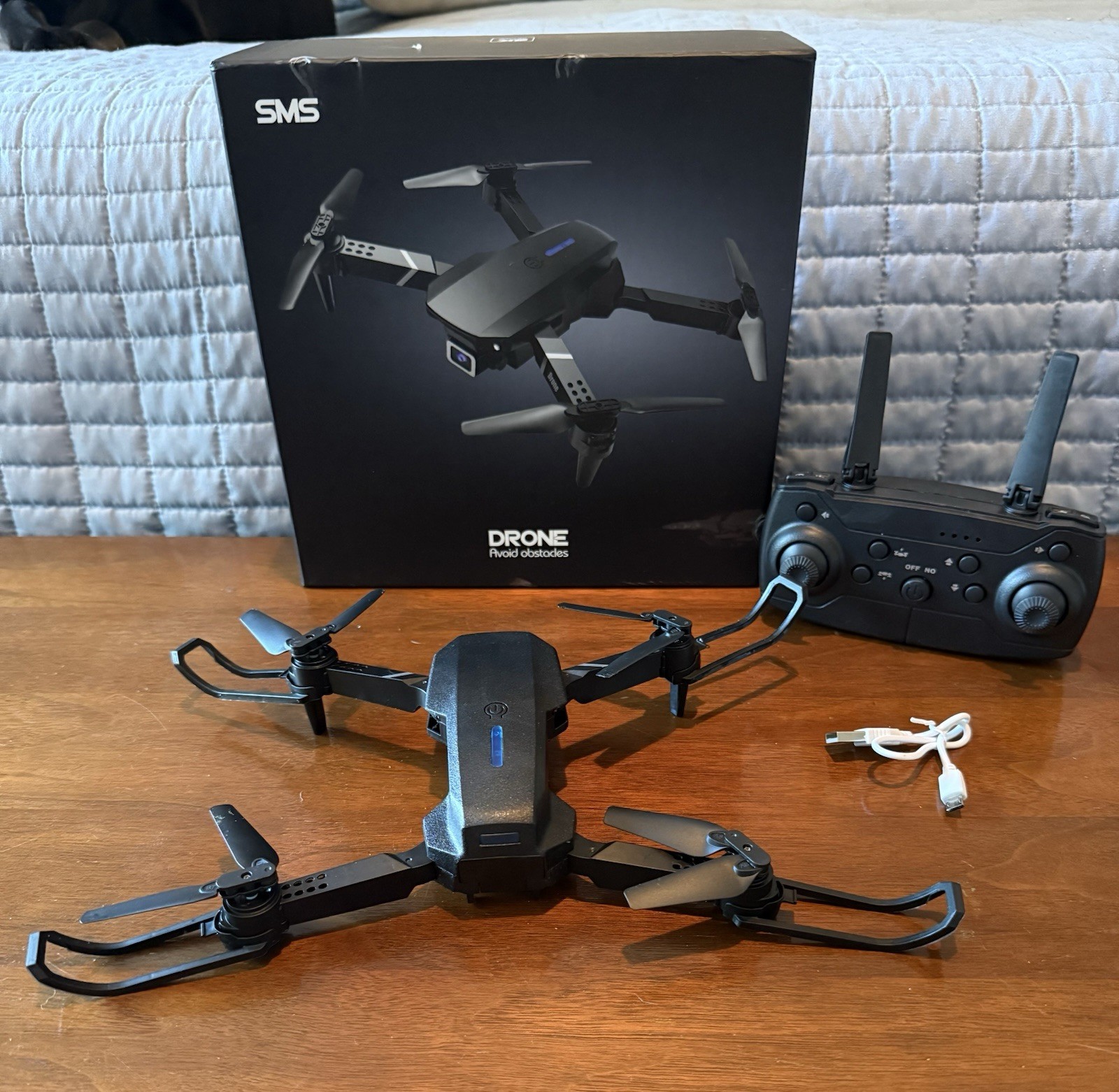 Drone-Avoid Obstacles SMS 4k Camera BRAND NEW Retail $299.99