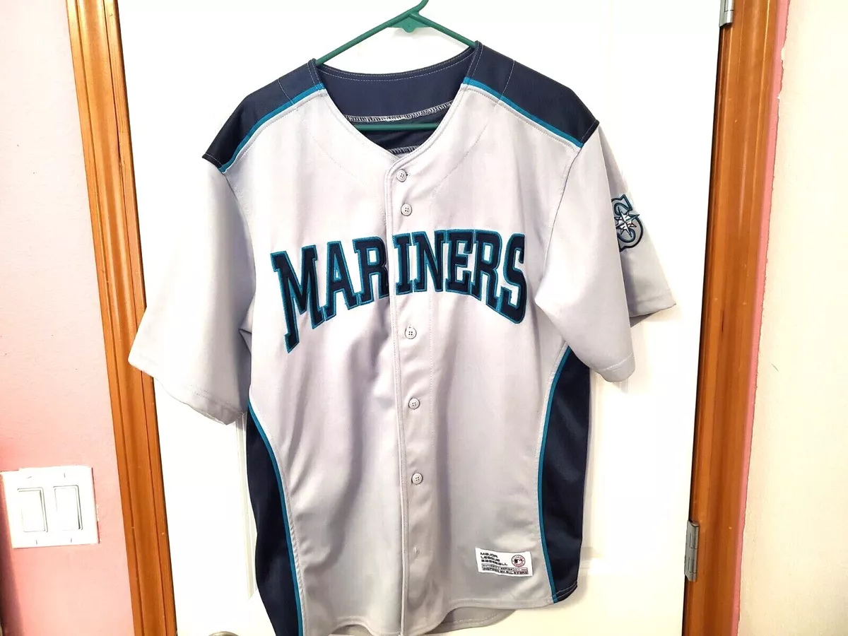 MLB Seattle Mariners Baseball Team Dynasty Series Embroidered Jersey Size  Large