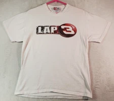 Vintage Dale Earnhardt Tee Shirt Unisex Medium White NASCAR Chase Authentics