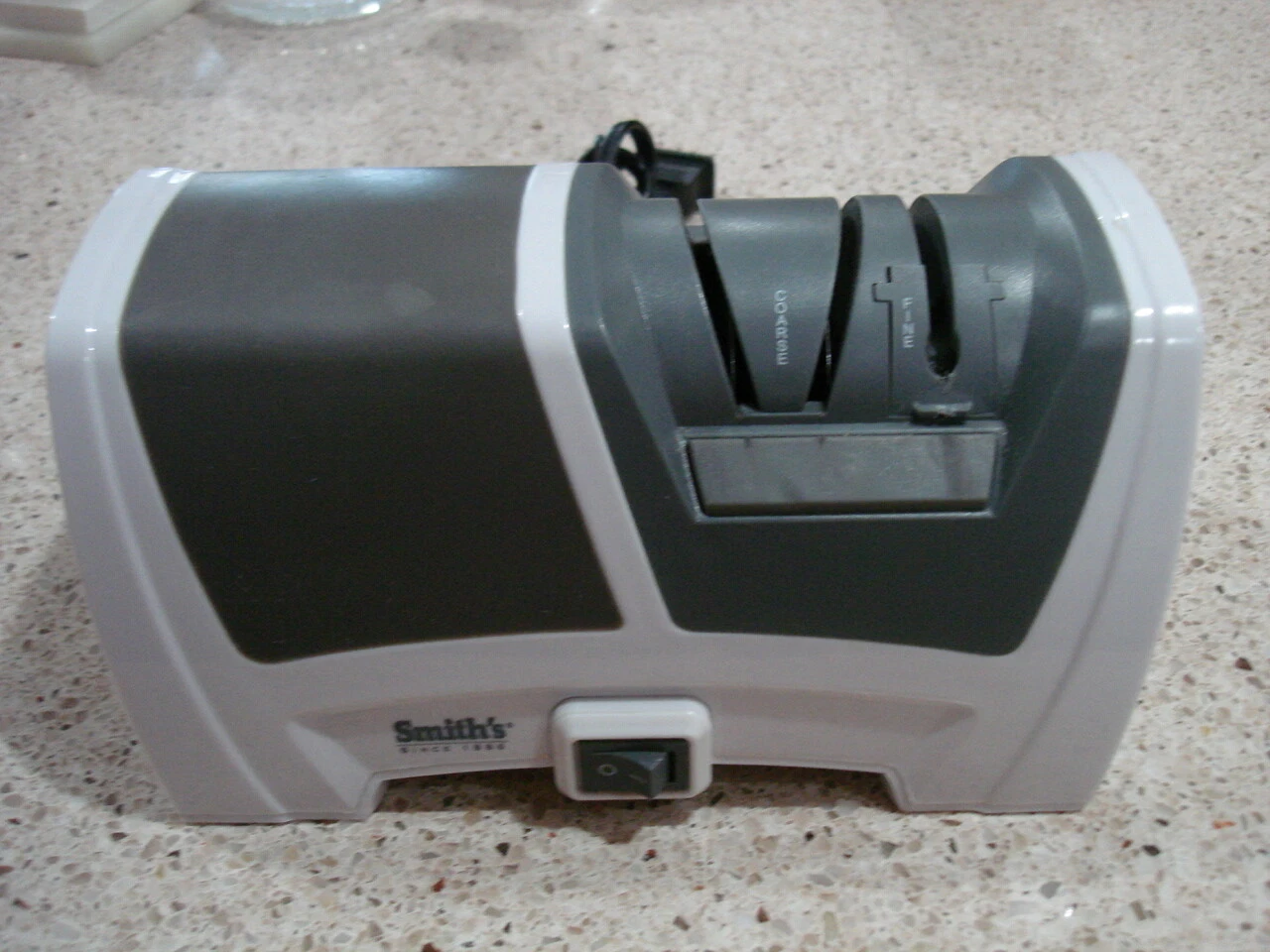 Smith's Deluxe Diamond Electric Kitchen Knife Sharpener 50378 EUC
