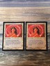 2x Circle of Protection: Red IE International Collectors Edition DAMAGED MTG