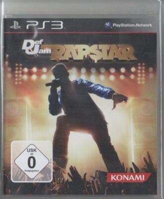 DefJam Rapstar PS3 NEU Die Welt ist Deine Bühne Kanye West Peter Fox LL Cool J