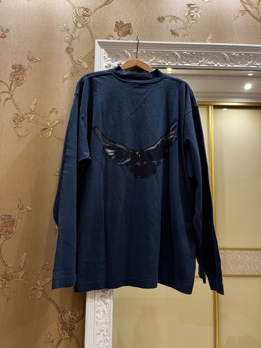 Yeezy Gap Engineered by Balenciaga Dove Long Sleeve Tee Dark Yeezy Gap Engineered by Balenciaga Dove Long Sleeve Tee Dark