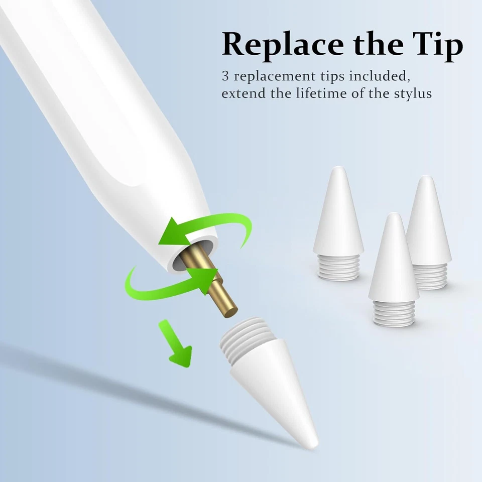 Lápiz óptico Apple Pencil 2da generación para iPad/iPad Air/iPad Pro/iPad mini Foto 3 de 4