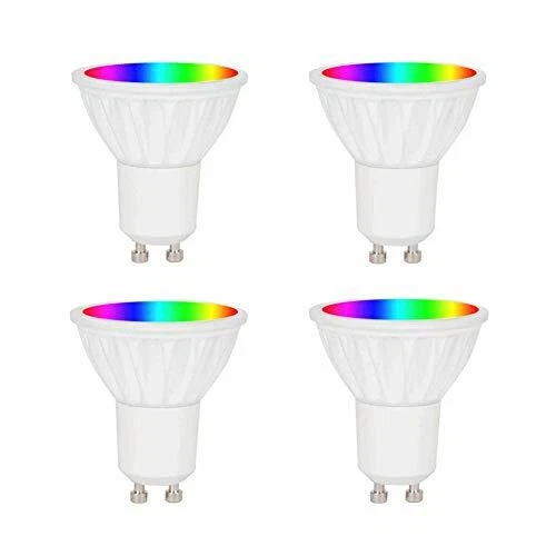 Gu10 multi coloured bulbs deals