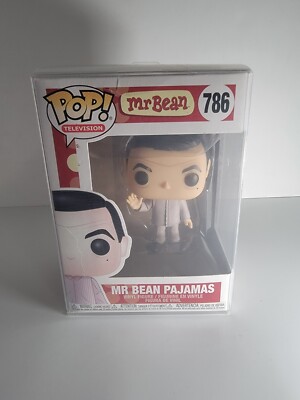 Funko Pop! Television Mr. Bean - Mr. Bean in Pajamas #786 Vaulted W/ Protector