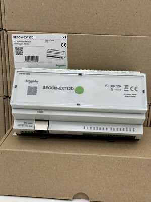 SCHNEIDER SEGCM-EXT12D GC EXTENSION MODULE 12 RELAYS 12 DLS