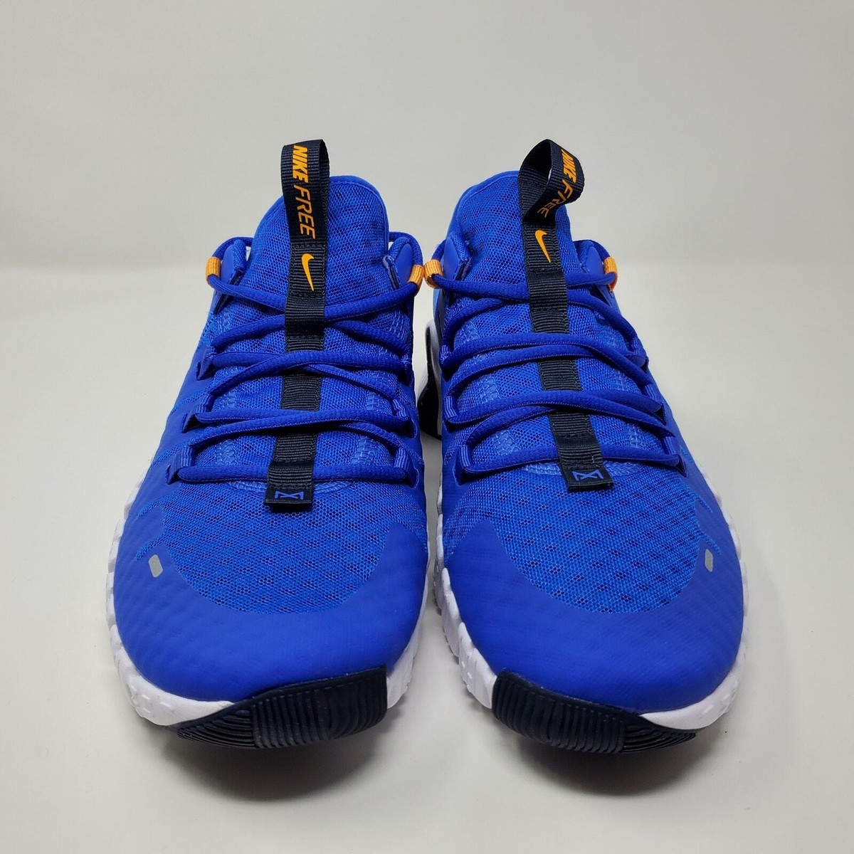 Nike Free Metcon 5 Racer Blue Yellow White DV3949-400 Men display picture 1