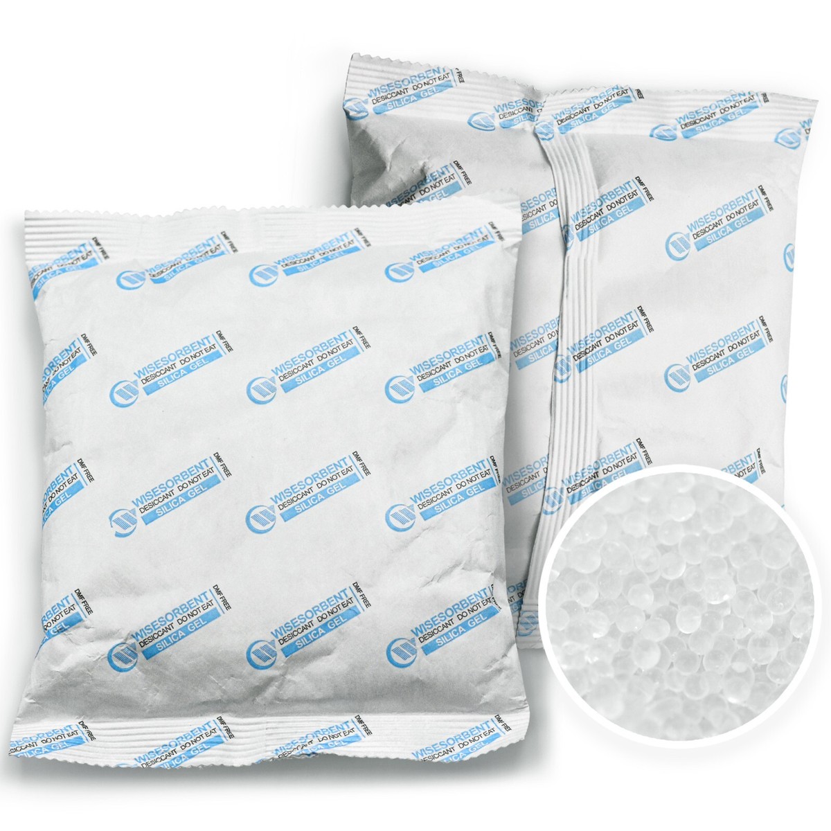 Lot De 5 Sachets Déshydratants Gel De Silice 500g - Tyvek - Pour Protéger Contre L'humidité
