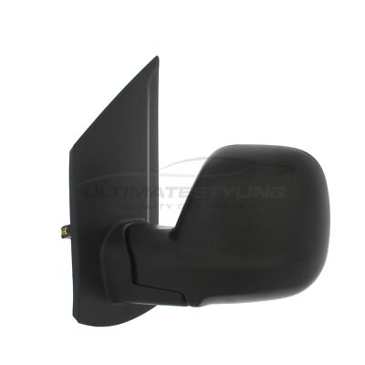 Fits Toyota Proace 2016-> Wing Door Mirrors Electric Black Passenger Side Left