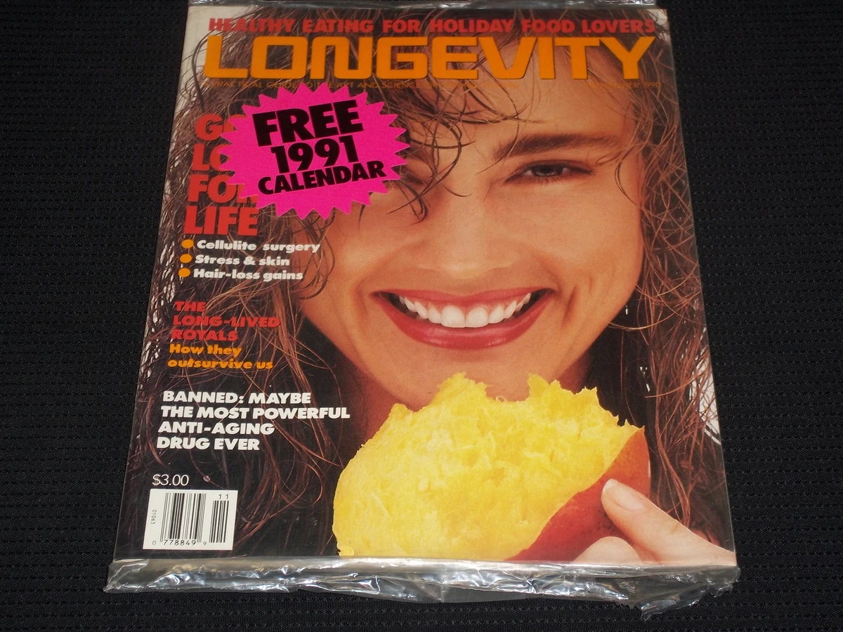 1990 NOVEMBER LONGEVITY MAGAZINE -WITH FREE CALENDAR BRAND NEW ISSUE - L  16772 | eBay